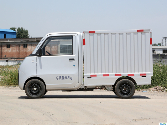 Ηλεκτρικό φορτηγό Wuling E10 2023 με ενεργειακό αριστερό τιμόνι και ειδικό κουτί φορτίου