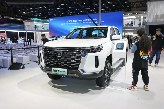 Το Changan Lantuozhe Mini Pickup EV Το 405KM Ride-On ηλεκτρικό EV για ενεργειακά οχήματα