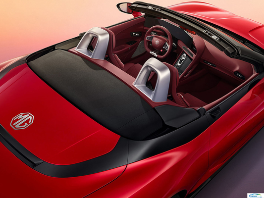 2024 MG Cyberster Cabrio Sports Car Ηλεκτρικό Ride-On EV αυτοκίνητο με μπροστινό 6 πίσω 6 ραντάρ