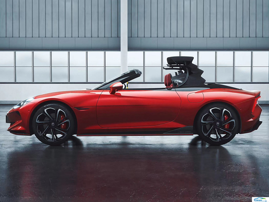2024 MG Cyberster Cabrio Sports Car Ηλεκτρικό Ride-On EV αυτοκίνητο με μπροστινό 6 πίσω 6 ραντάρ