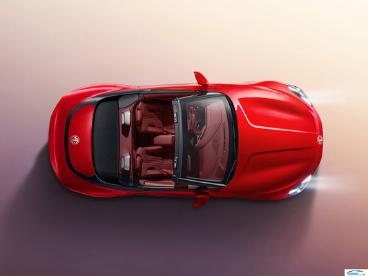 2024 MG Cyberster Cabrio Sports Car Ηλεκτρικό Ride-On EV αυτοκίνητο με μπροστινό 6 πίσω 6 ραντάρ