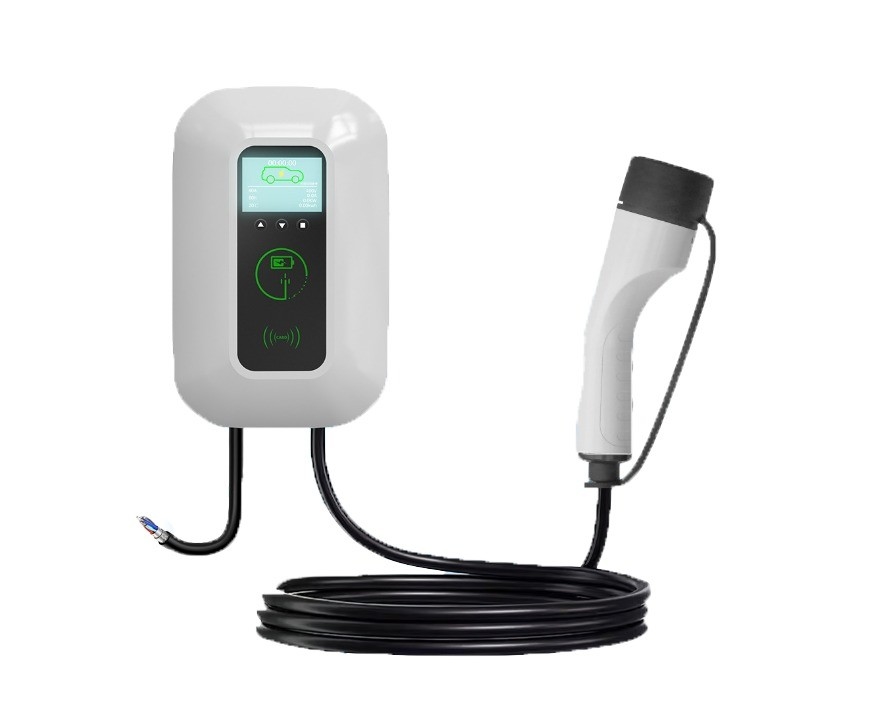 Εναλλακτικό ρεύμα εξόδου 7KW 220v CCS/τύπου 2 Στον τοίχο τοποθετημένος ευρωπαϊκός τυποποιημένος σταθμός φόρτισης